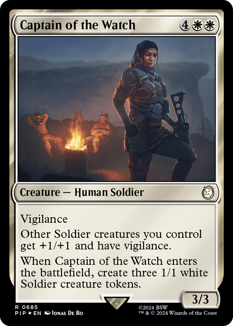 Captain of the Watch (Surge Foil) [Fallout] 