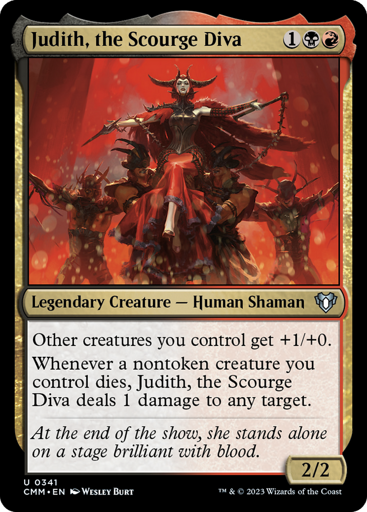 Judith, the Scourge Diva [Commander Masters] 