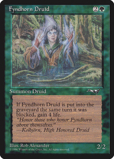 Fyndhorn Druid (Blue Flames) [Alliances] 