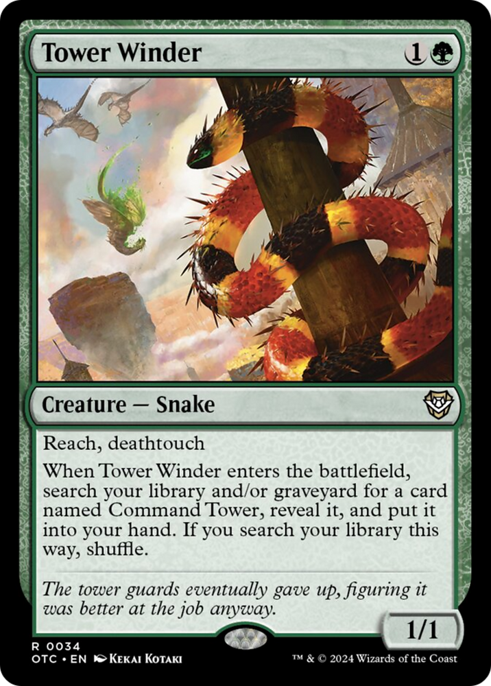 Tower Winder [Outlaws of Thunder Junction Commander] 