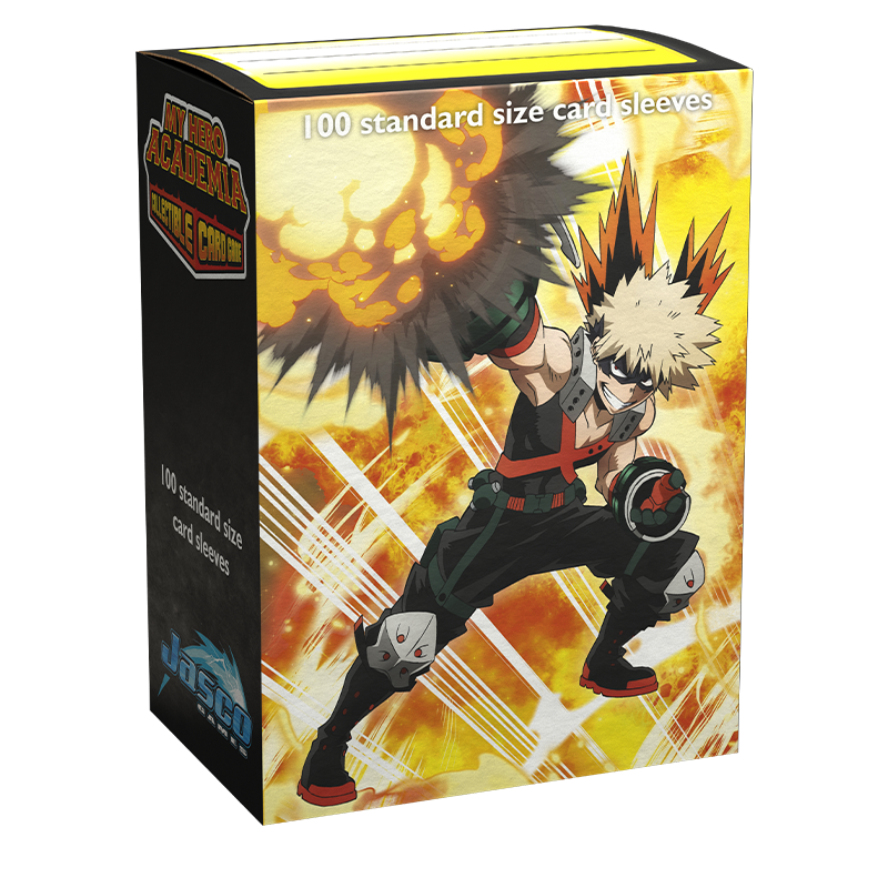 Dragon Shield: Standard 100ct Art Sleeves - My Hero Academia (Bakugo Explode) 