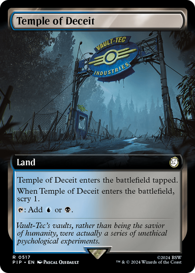 Temple of Deceit (Extended Art) [Fallout] 