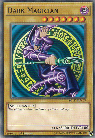 Dark Magician [YGLD-ENA03] Common 