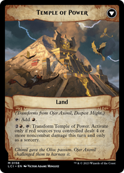 Ojer Axonil, Deepest Might // Temple of Power [The Lost Caverns of Ixalan] 