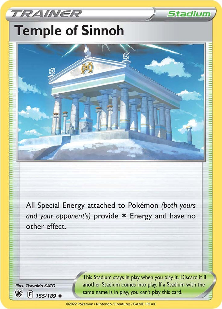 Temple of Sinnoh (155/189) [Sword &amp; Shield: Astral Radiance] 