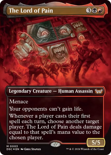 The Lord of Pain (Borderless) [Duskmourn: House of Horror Commander] 