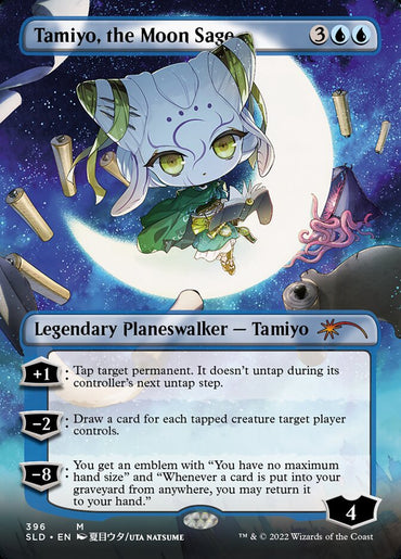 Tamiyo, the Moon Sage (Borderless) [Secret Lair Drop Series] 