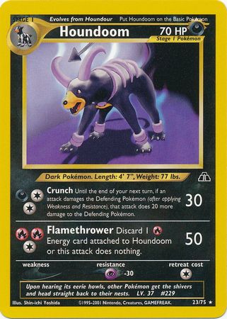 Houndoom (23/75) [Neo Discovery Unlimited] 