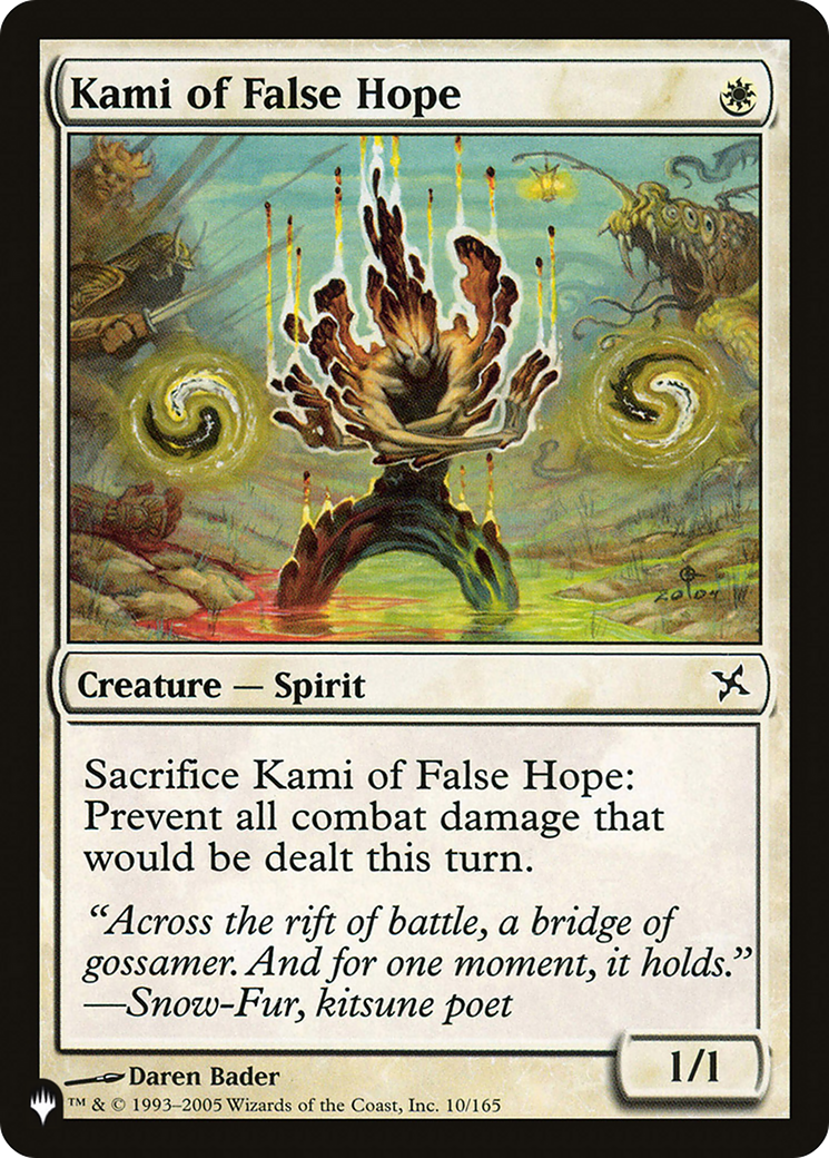 Kami of False Hope [The List Reprints] 