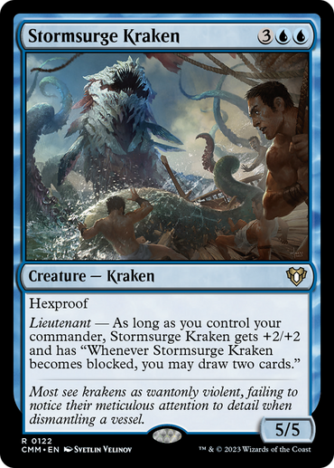 Stormsurge Kraken [Commander Masters] 