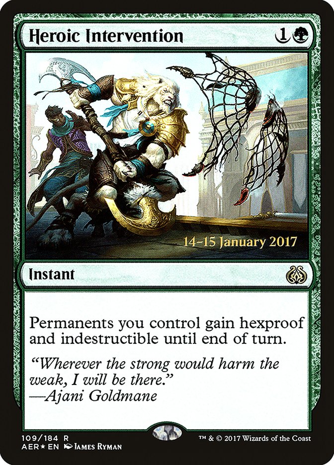 Heroic Intervention [Aether Revolt Prerelease Promos] 