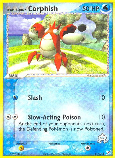 Team Aqua's Corphish (51/95) [EX: Team Magma vs Team Aqua] 
