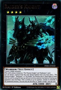 Raider's Knight [PHRA-EN040] Ultra Rare 