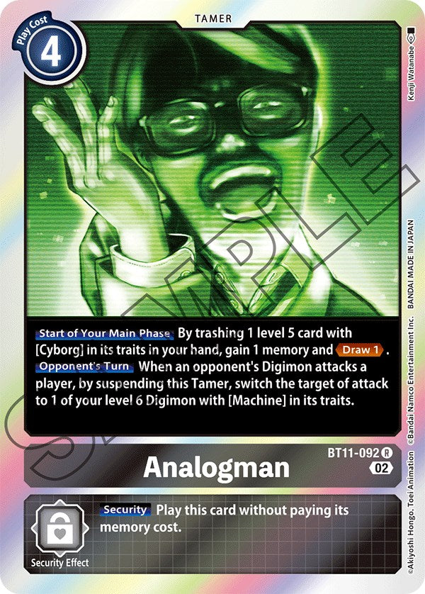 Analogman [BT11-092] [Dimensional Phase] 