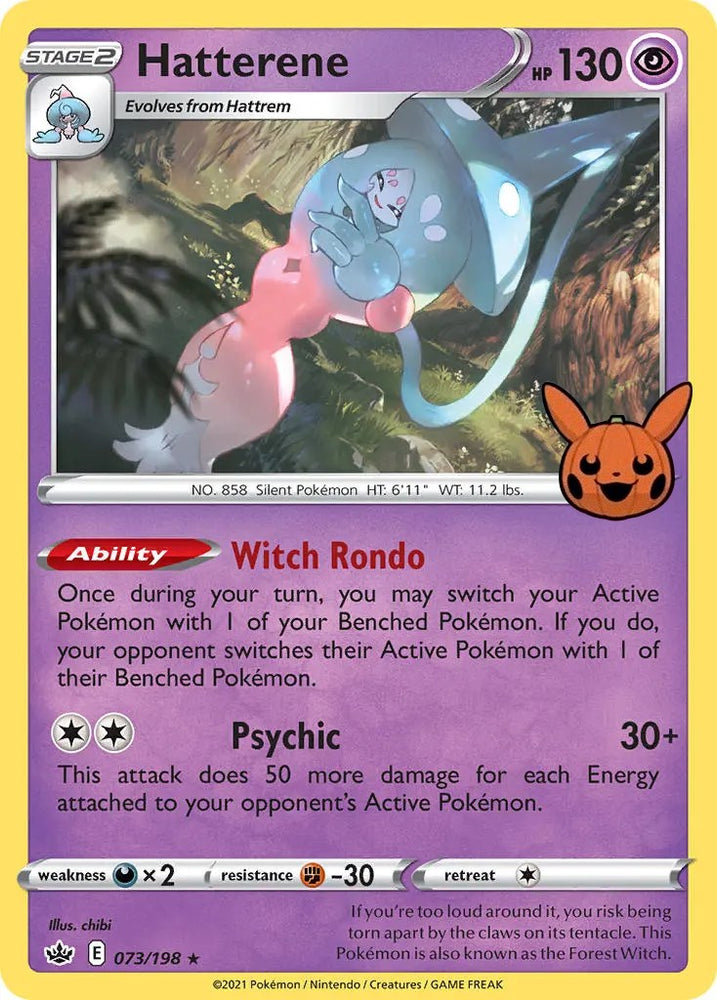 Hatterene (073/198) [Trick or Trade] 
