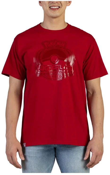 Pokemon: San Francisco Exclusive World 2026 - T-shirt Roja