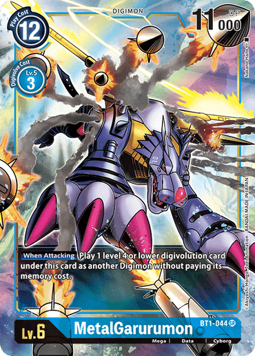 MetalGarurumon [BT1-044] (Alternate Art) [Release Special Booster Ver.1.0] 