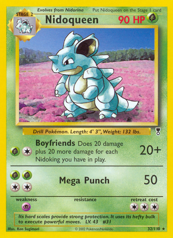 Nidoqueen (32/110) [Legendary Collection] 