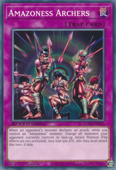 Amazoness Archers [SGX3-END16] Common 