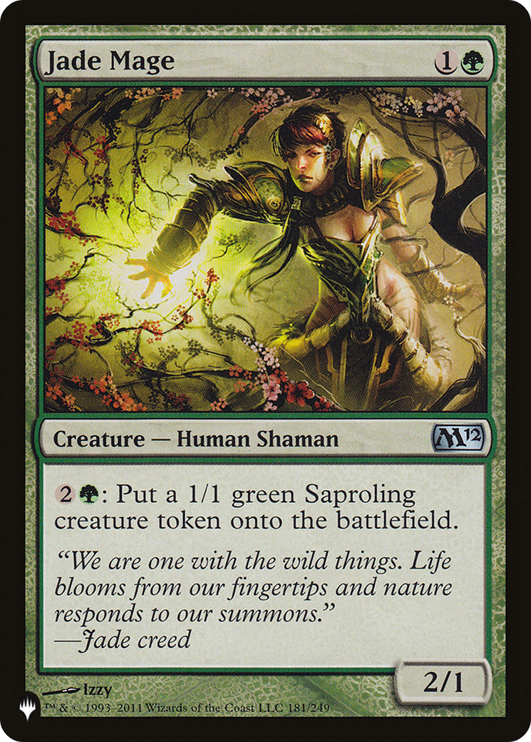 Jade Mage [The List Reprints] 