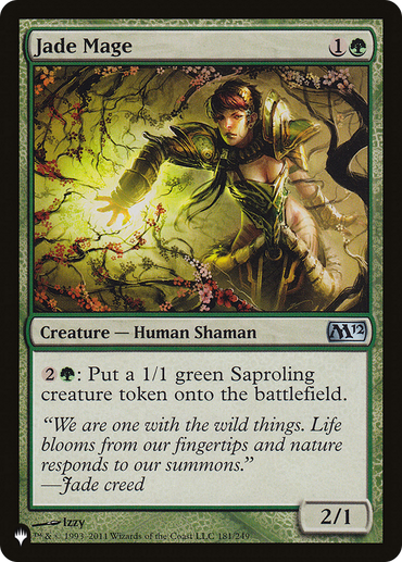 Jade Mage [The List Reprints] 