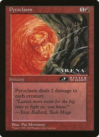 Pyroclasm (Oversized) [Oversize Cards] 