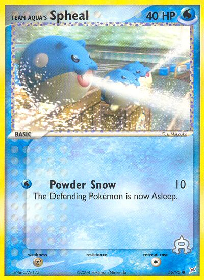Team Aqua's Spheal (56/95) [EX: Team Magma vs Team Aqua] 
