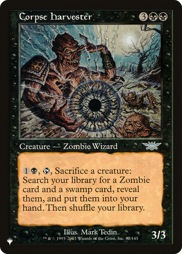 Corpse Harvester [The List Reprints] 