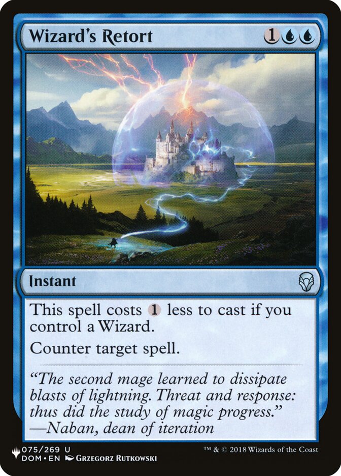 Wizard's Retort [The List] 