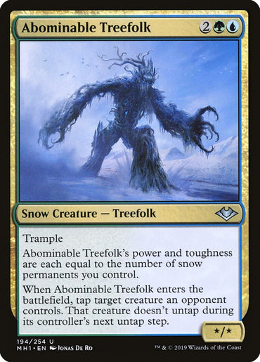 Abominable Treefolk [Modern Horizons] 