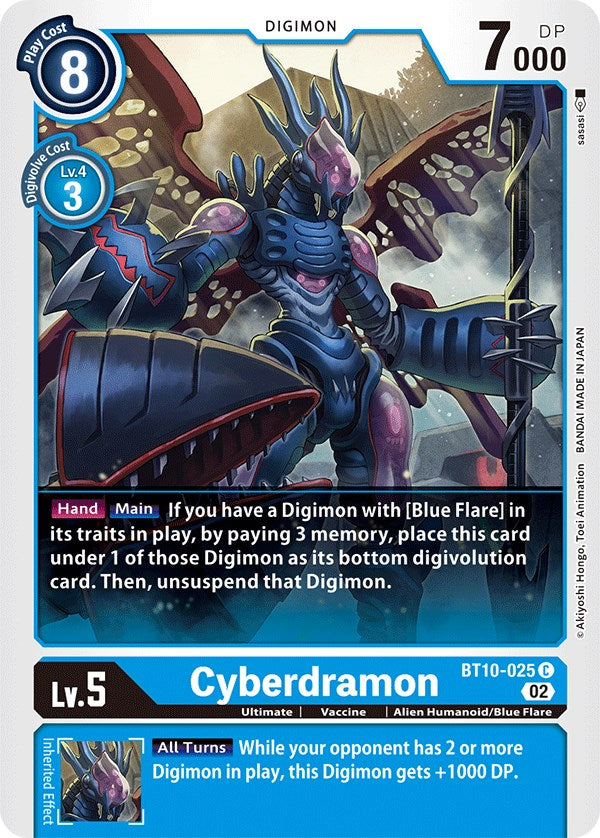 Cyberdramon [BT10-025] [Xros Encounter] 