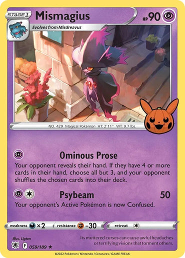 Mismagius (059/189) [Trick or Trade] 