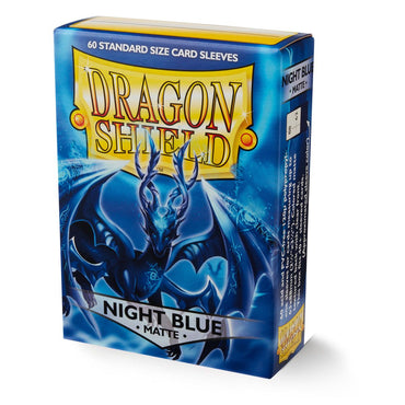 Dragon Shield: Standard 100ct Sleeves - Night Blue Xon (Matte) 