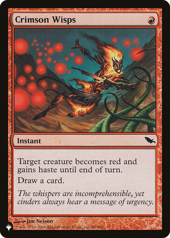 Crimson Wisps [The List Reprints] 