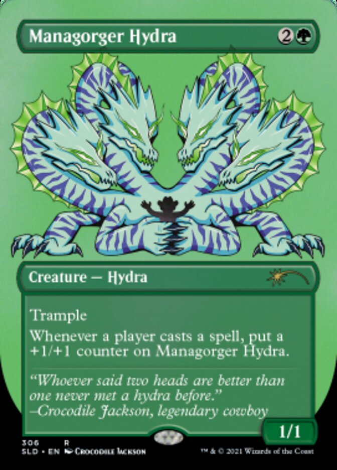 Managorger Hydra (Borderless) [Secret Lair Drop Series] 