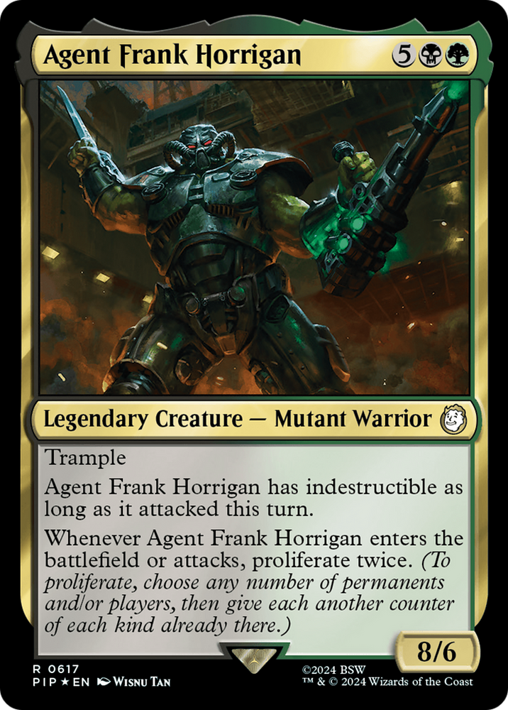 Agent Frank Horrigan (Surge Foil) [Fallout] 