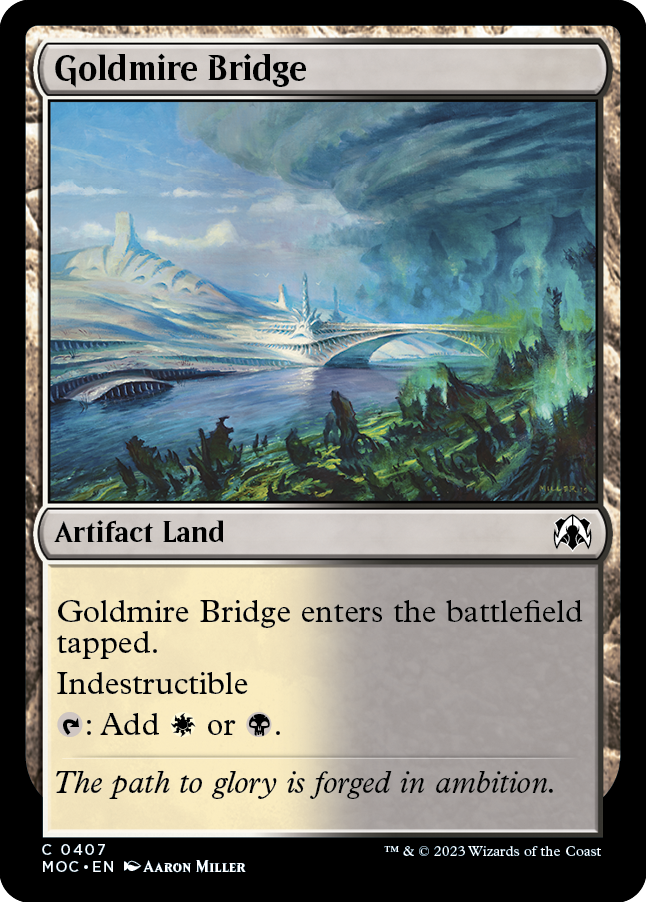 Goldmire Bridge [March of the Machine Commander] 