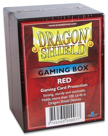 Dragon Shield: Strongbox - Red (Gaming Box) 