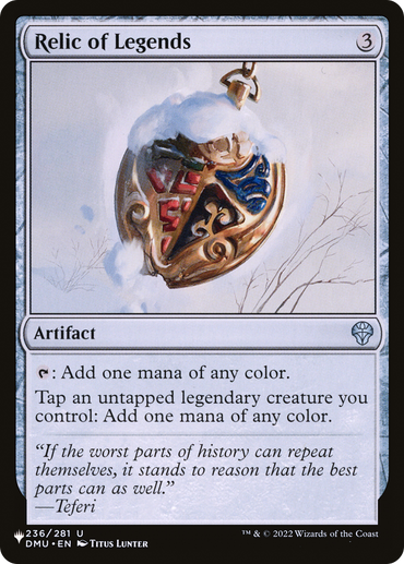 Relic of Legends [The List Reprints] 