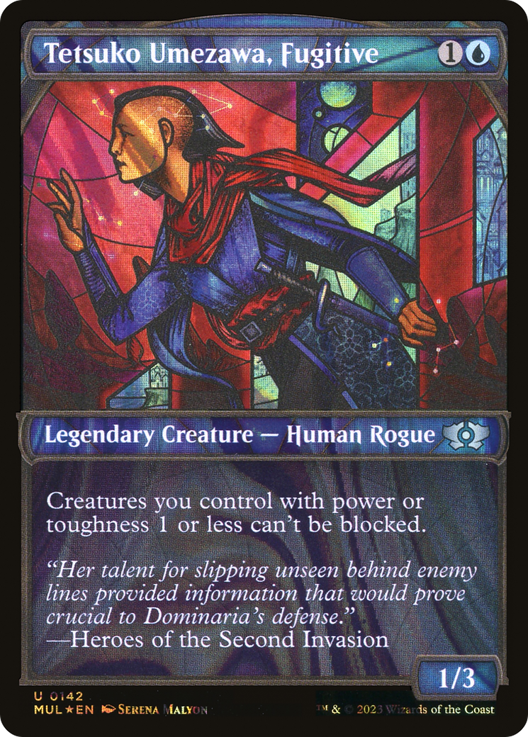 Tetsuko Umezawa, Fugitive (Halo Foil) [Multiverse Legends] 