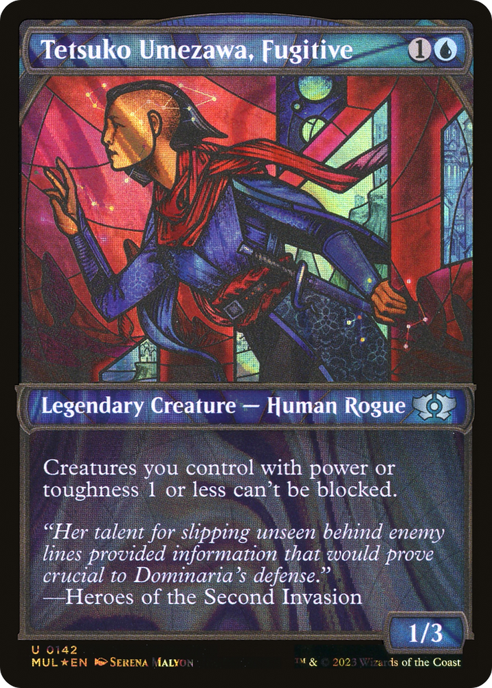 Tetsuko Umezawa, Fugitive (Halo Foil) [Multiverse Legends] 