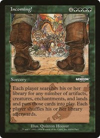 Incoming! (Oversized) [Oversize Cards] 