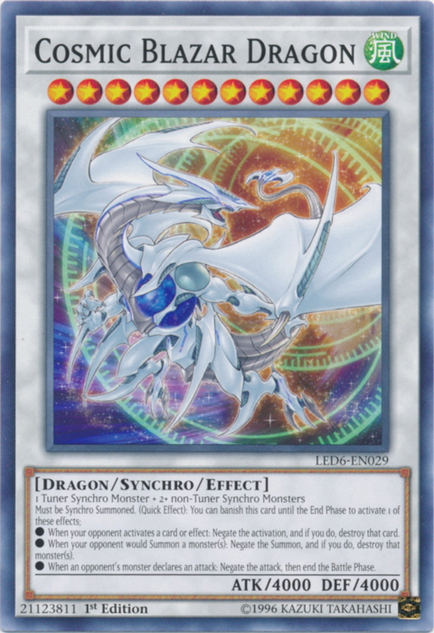 Cosmic Blazar Dragon [LED6-EN029] Common 