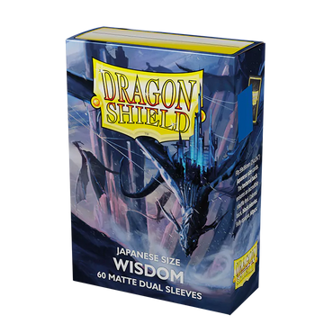 Dragon Shield: Japanese Size 60ct Sleeves - Wisdom (Dual Matte)