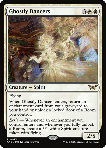 Ghostly Dancers [Duskmourn: House of Horror] 