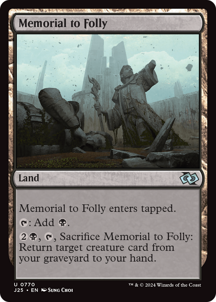 Memorial to Folly [Foundations Jumpstart] 