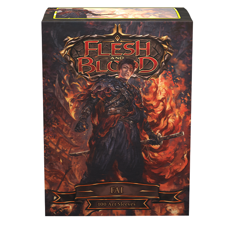 Dragon Shield: Standard 100ct Art Sleeves - Flesh and Blood (Fai) 