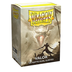 Dragon Shield: Standard 100ct Sleeves - Valor (Dual Matte)