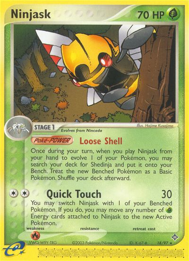 Ninjask (18/97) [EX: Dragon] 