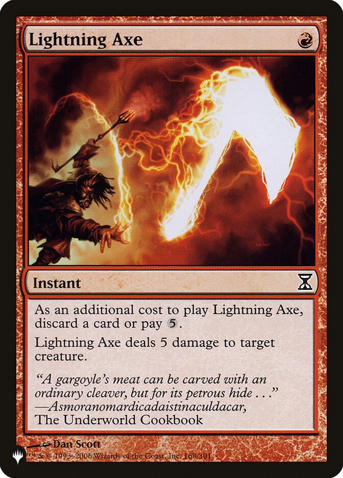 Lightning Axe [The List] 